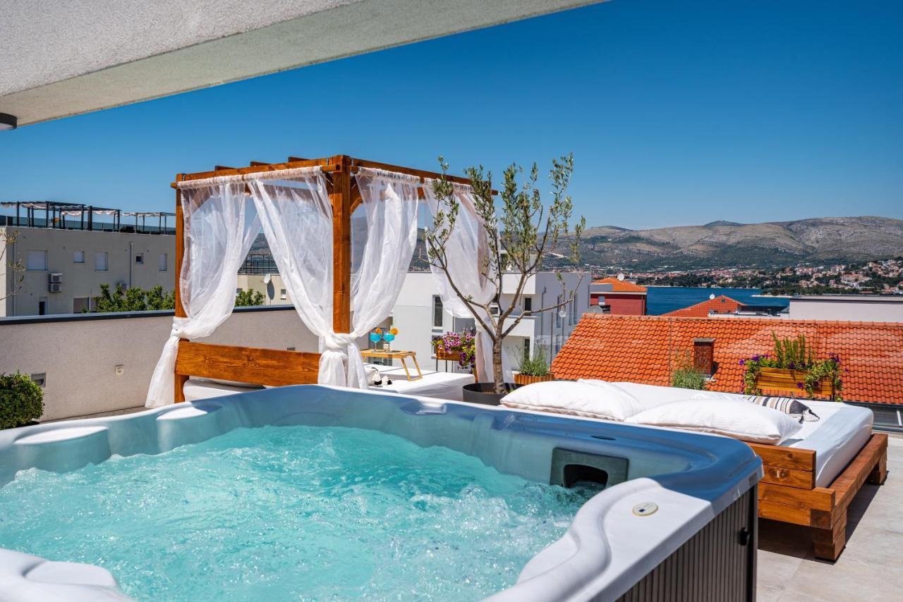 Ferienwohnung Rooftop Spa Trogir Exterior foto